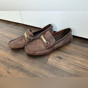 Cole Haan Mens Somerset Bit Driver Loafers Brown Size 10